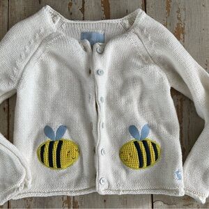 Joules bumble bee cardigan sweater - 4